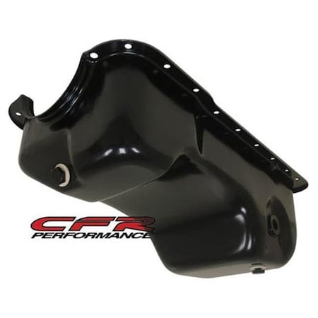 Cfr Performance CFR HZ-9754-C 1983-93 Ford Small Block 302 5.0 Mustang Stock Capacity Oil Pan-Chrome HZ-9754-PBK